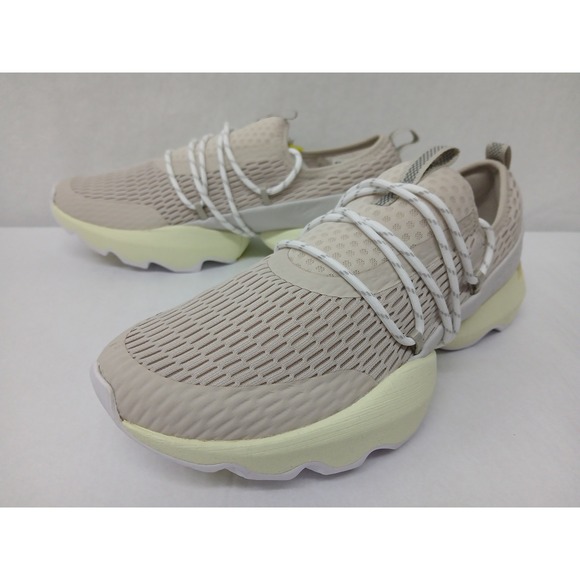 Sorel Kinetic Impact Lace Womens Size 9 NL4694-278 Beige Yellow Walking Shoes - Picture 4 of 10